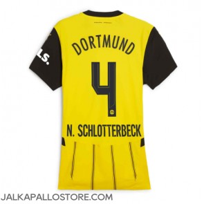 Borussia Dortmund Nico Schlotterbeck #4 Kotipaita Naisten 2024-25 Lyhythihainen